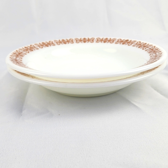 ♻️ Vintage Pyrex Copper Filigree 2-Bowls 9in - Picture 1 of 5